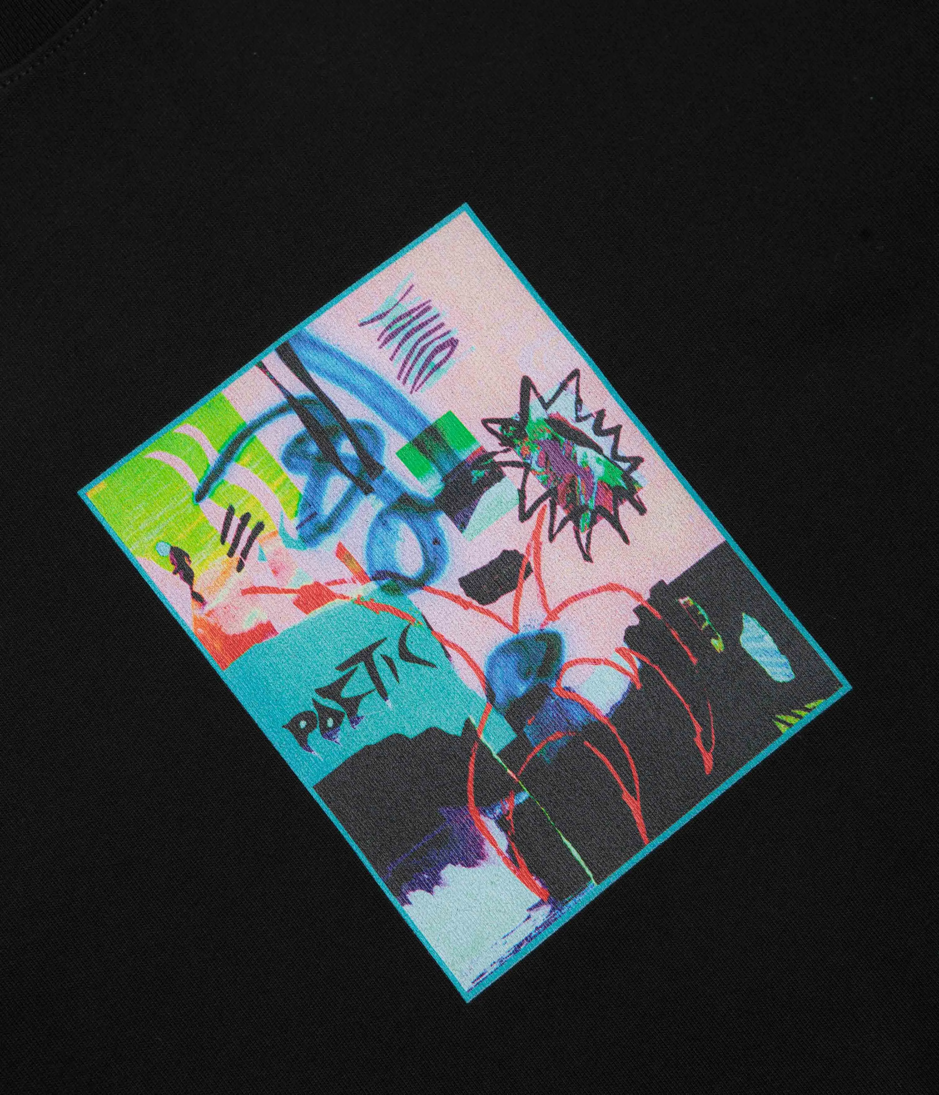 Poetic Collective 80s T-Shirt - Black martial arts Interview
