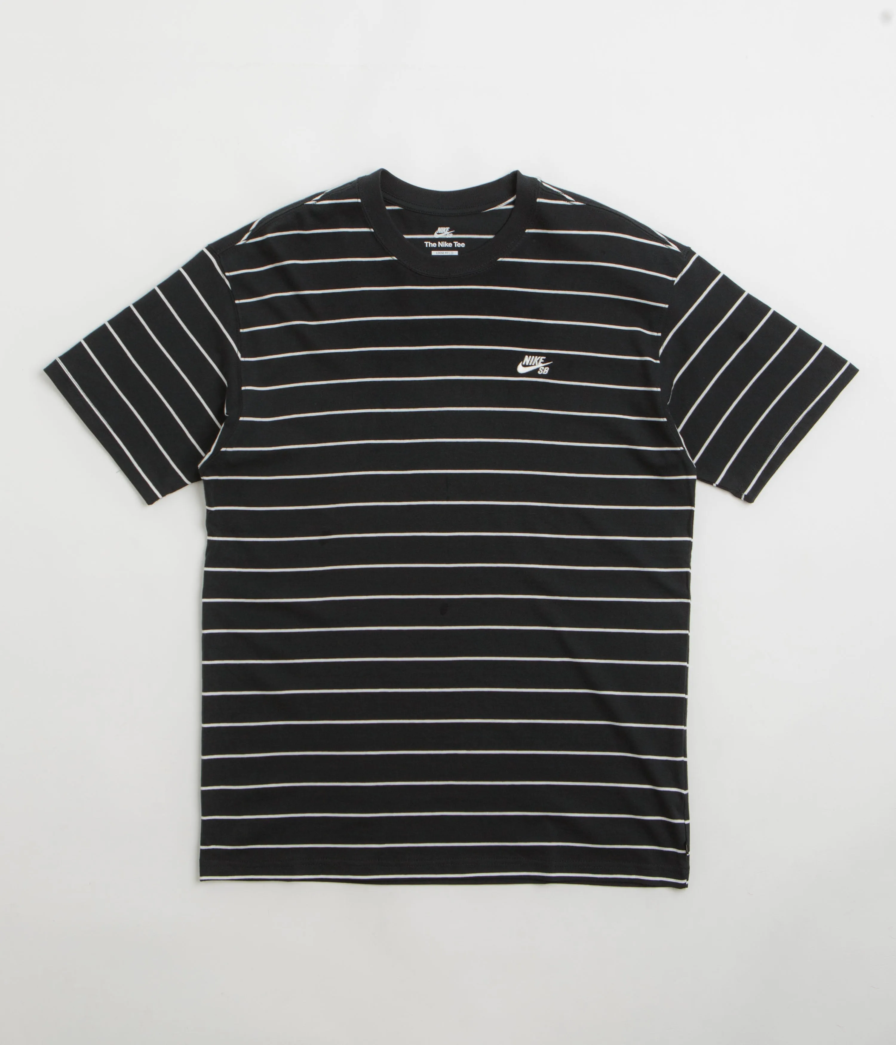 Nike SB Stripe T-Shirt - Black Adult