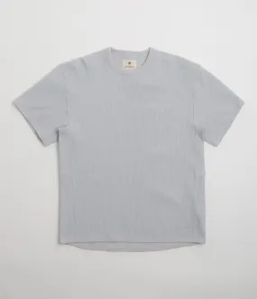 swimming event Preppy Style Snow Peak Dry Waffle T-Shirt - Light Grey