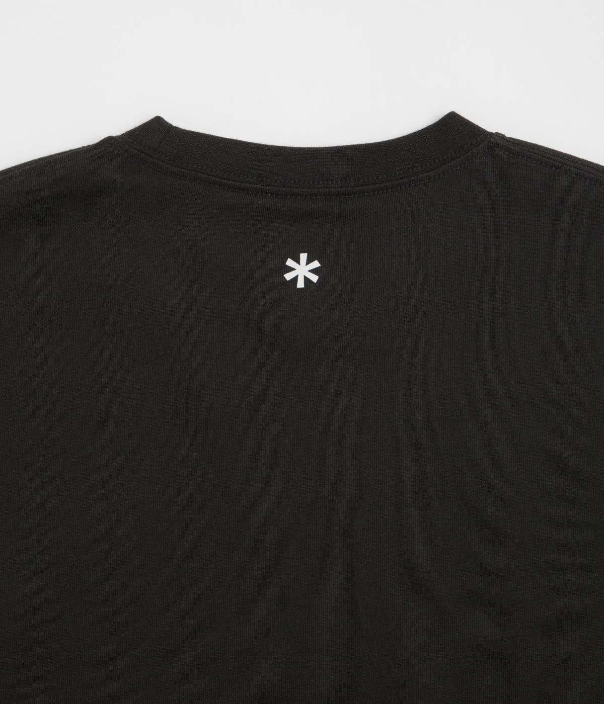 Cuffed Sleeves two-piece Snow Peak NSD Logo T-Shirt - Black