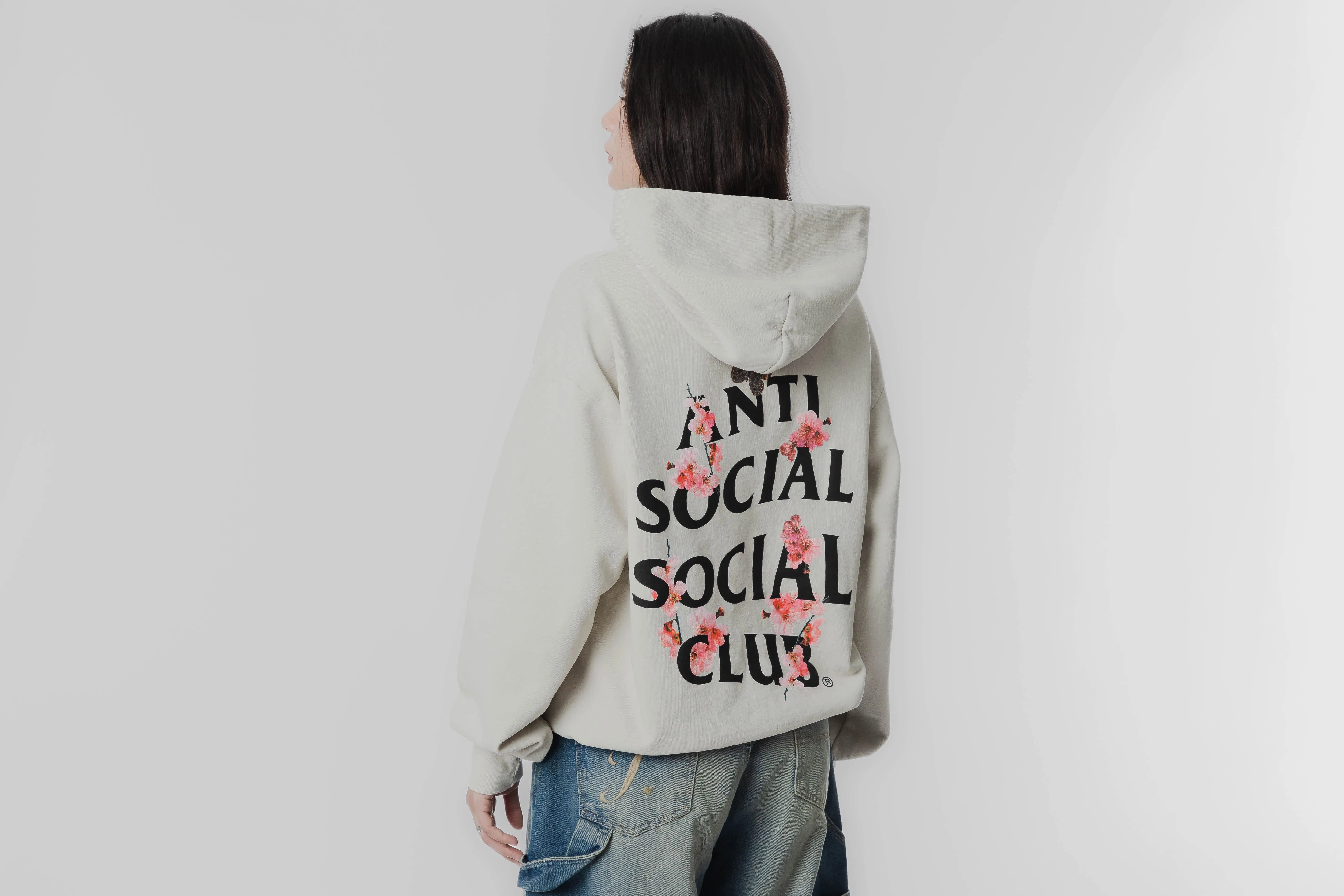 Vintage Pullover Abrasion Resistant Surface Anti Social Social Club Kkotch Hoodie 'Heather Grey'