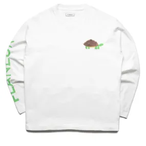 Flaneur Watercolor Turtle L/S Tee - White group event