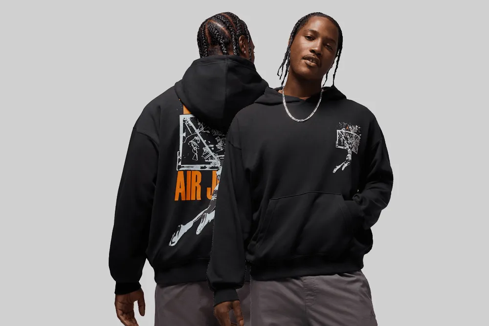 Jordan Brooklyn Shattered Backboard Hoodie HighDurabilityWeave Casual Blouse