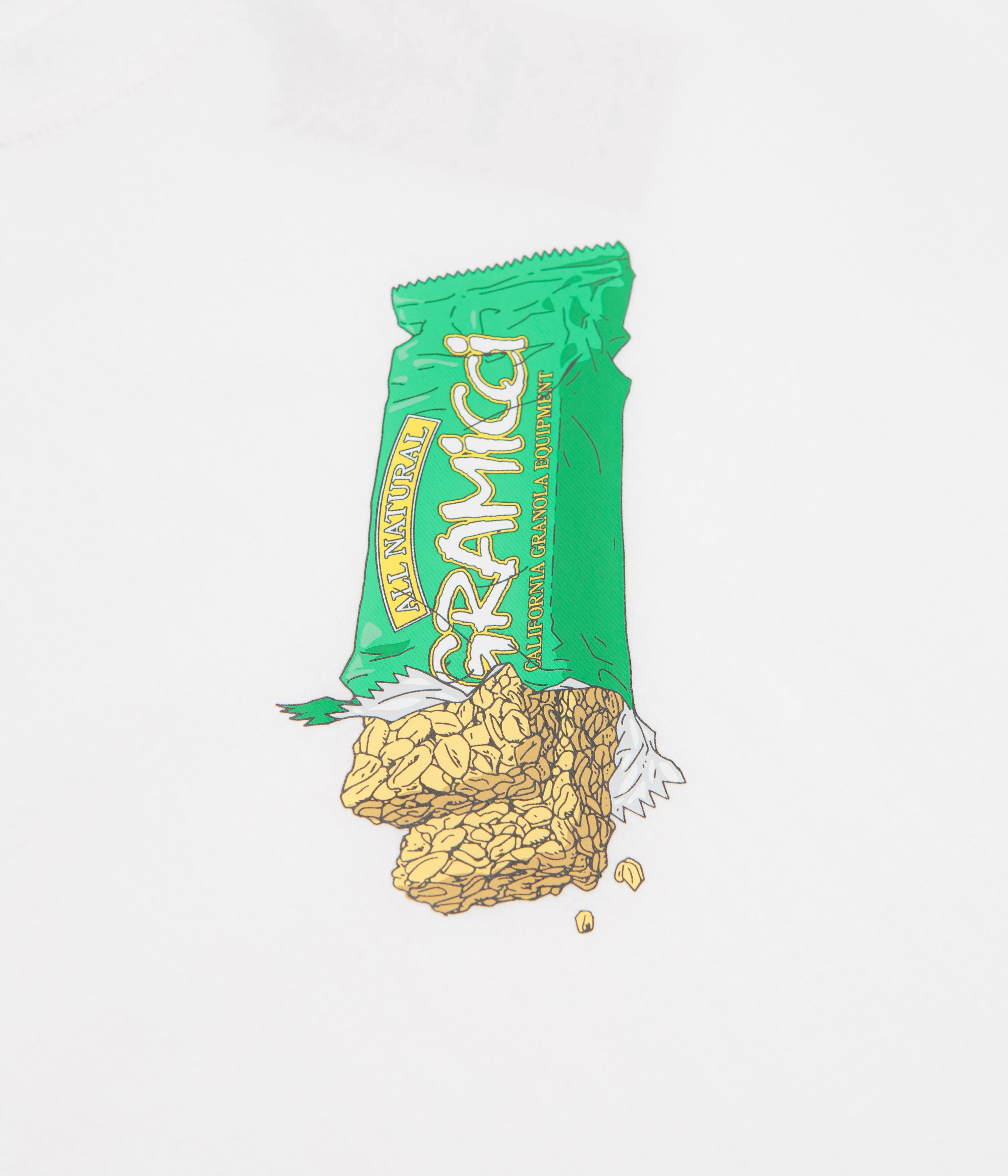 softball Gramicci Granola T-Shirt - White