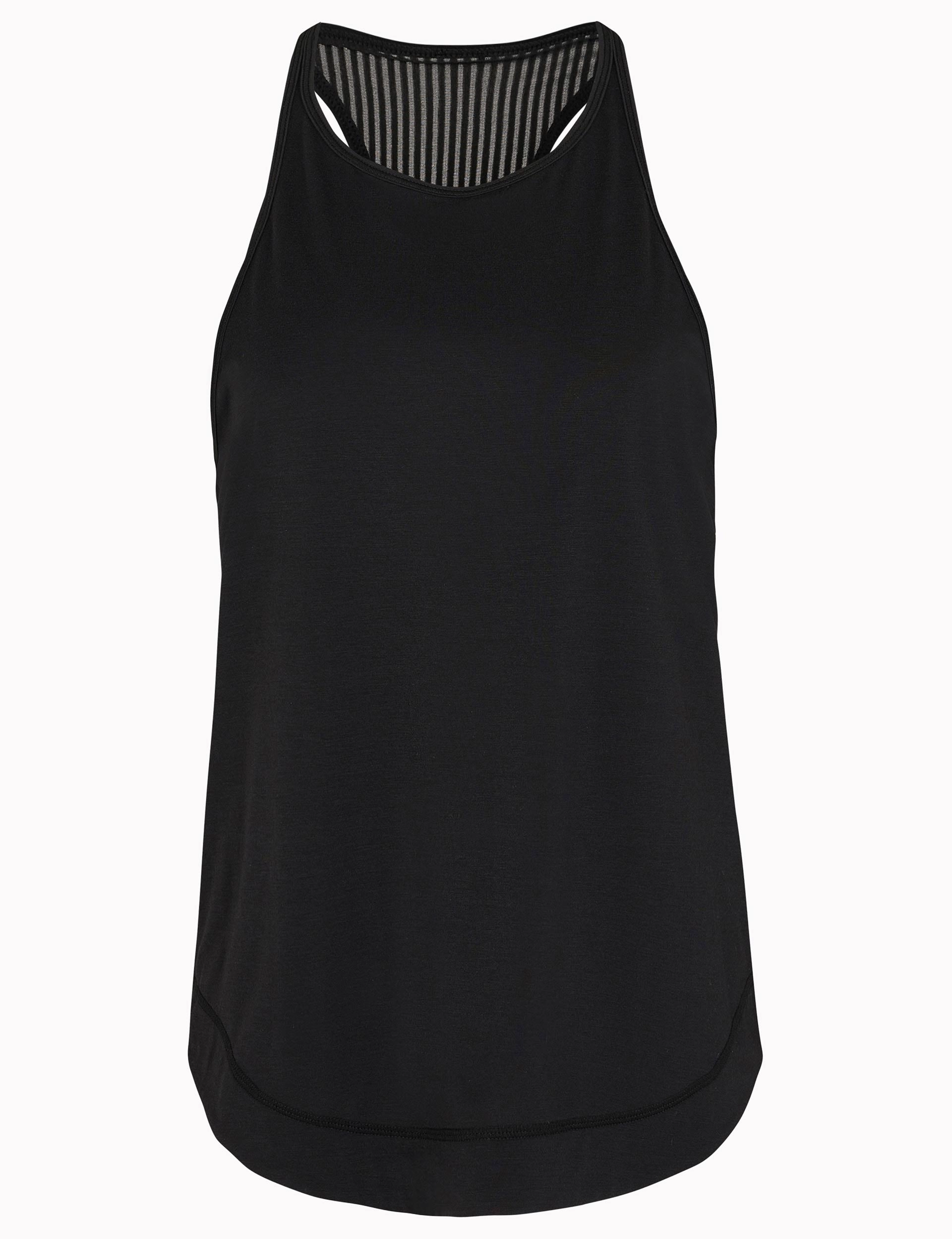 Durable Binding Breathe Easy Run Vest - Black