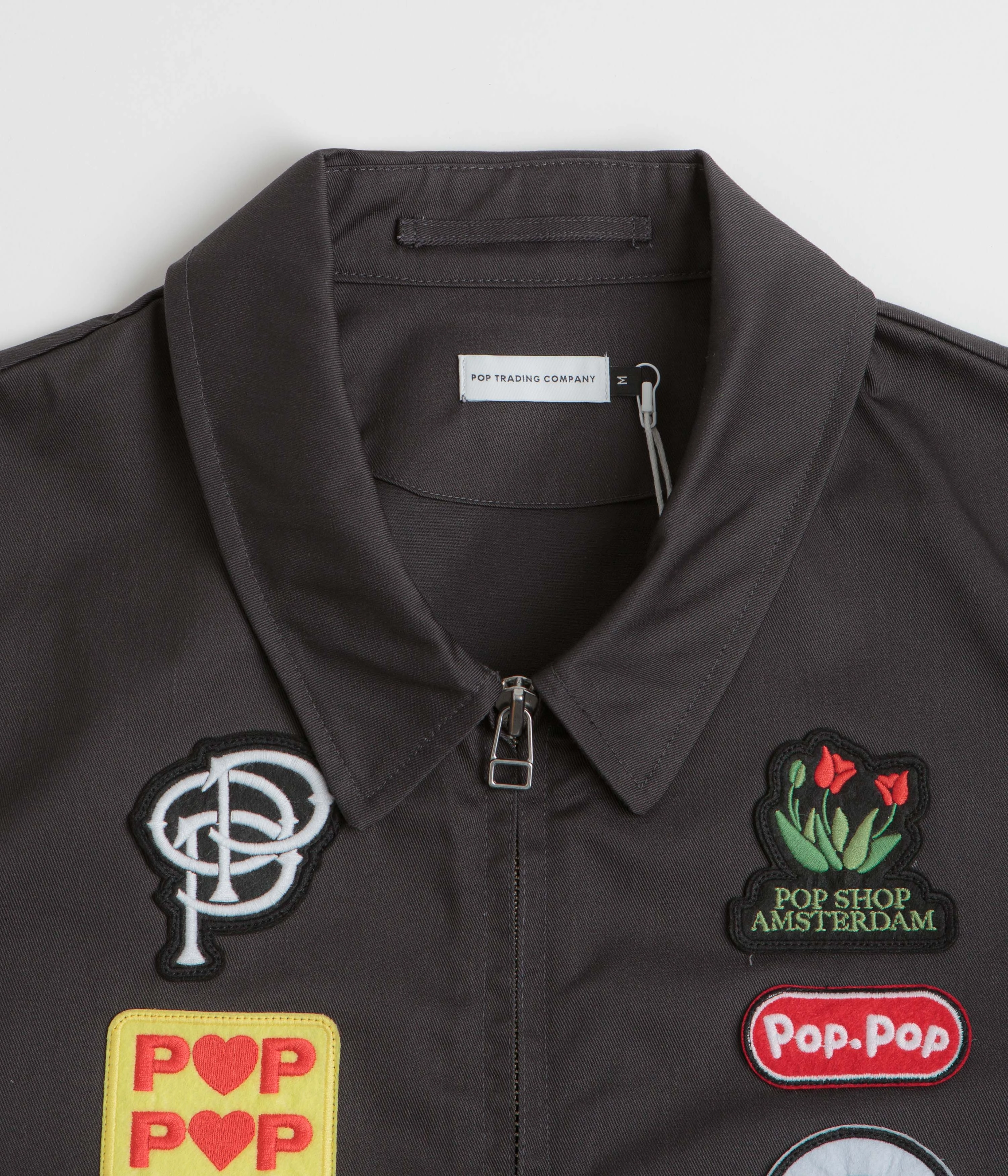 Winter Gear Pop Trading Company Worker Jacket - Anthracite