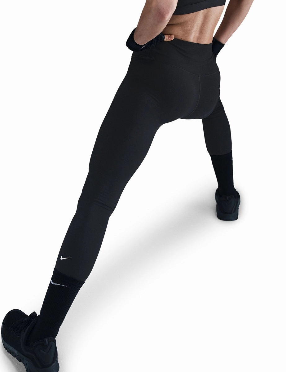 Fade Resistant Camping Gear One High Waisted Full Length Leggings - Black