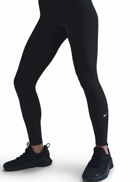 Gym Workout Petite Size Fresh Look One High Waisted Full Length Leggings - Black