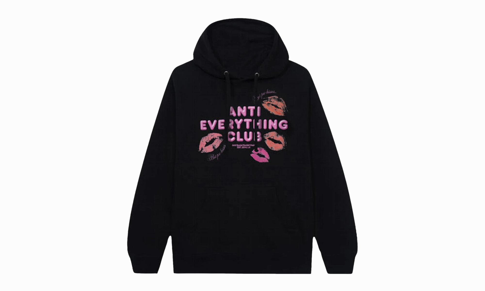 Anti Everything Club Hoodie "BLACK"