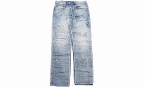 Anti K Devils Jeans "Light Blue" Lightweight Material Summer Vibes