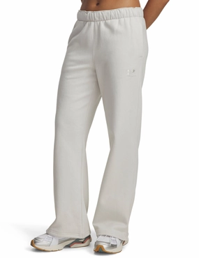 Icon Vida Fleece Pants - Summit White SmoothStitchTechnology Double Layered Edging