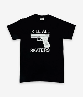 Jenkem Kill All Skaters T-Shirt Minimalist Aesthetic