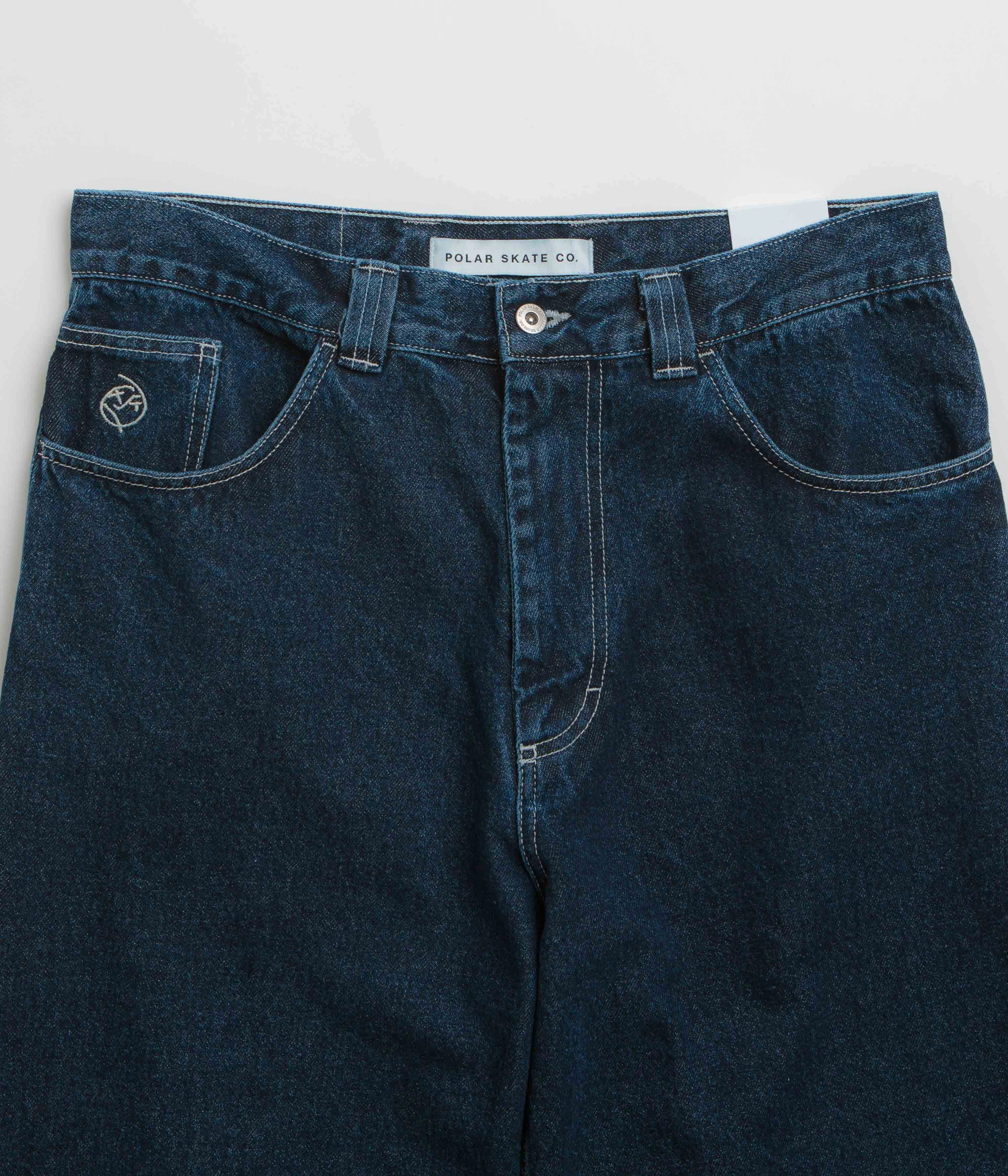 Polar Big Boy Jeans - Indigo Gusseted Crotch Cotton comfort