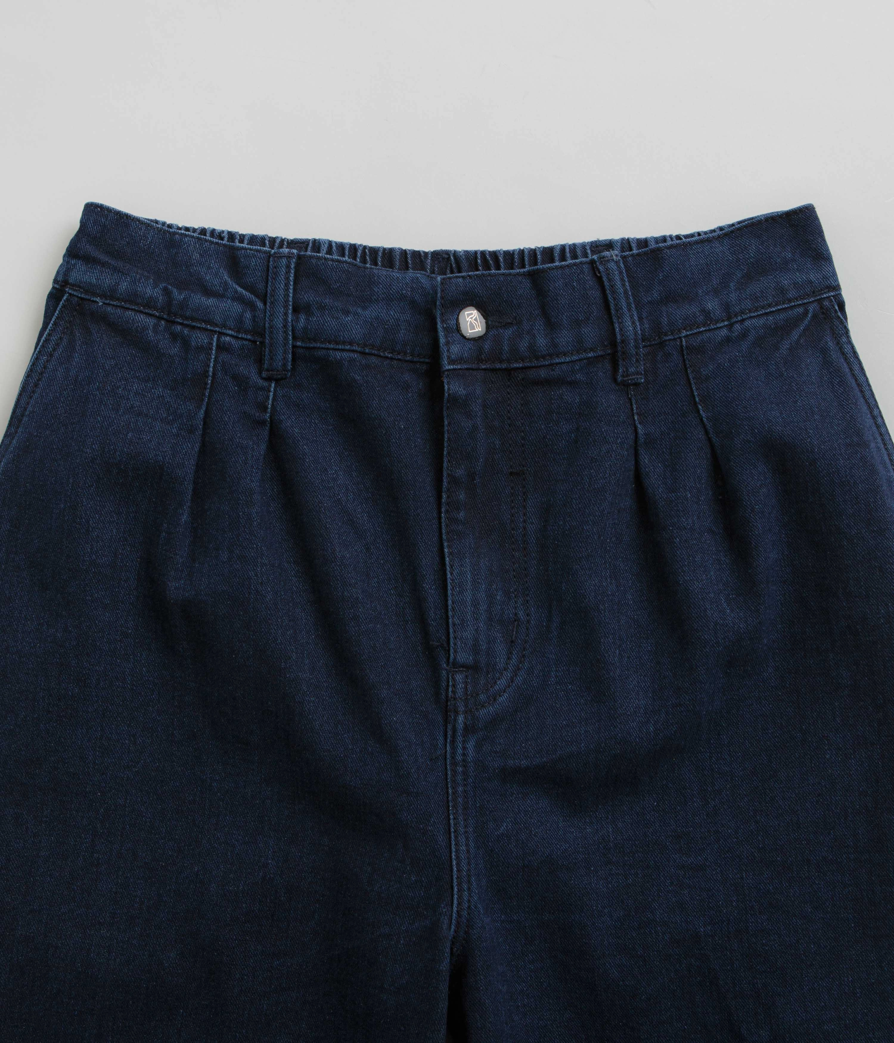 Poetic Collective Denim Balloon Pants - Classic Wash Abrasion Resistant Panels