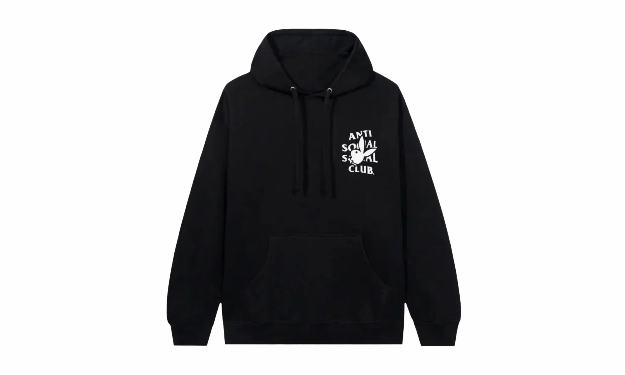 Anti Social Social Club - Playboy Bunny Logo Hoodie "Black"