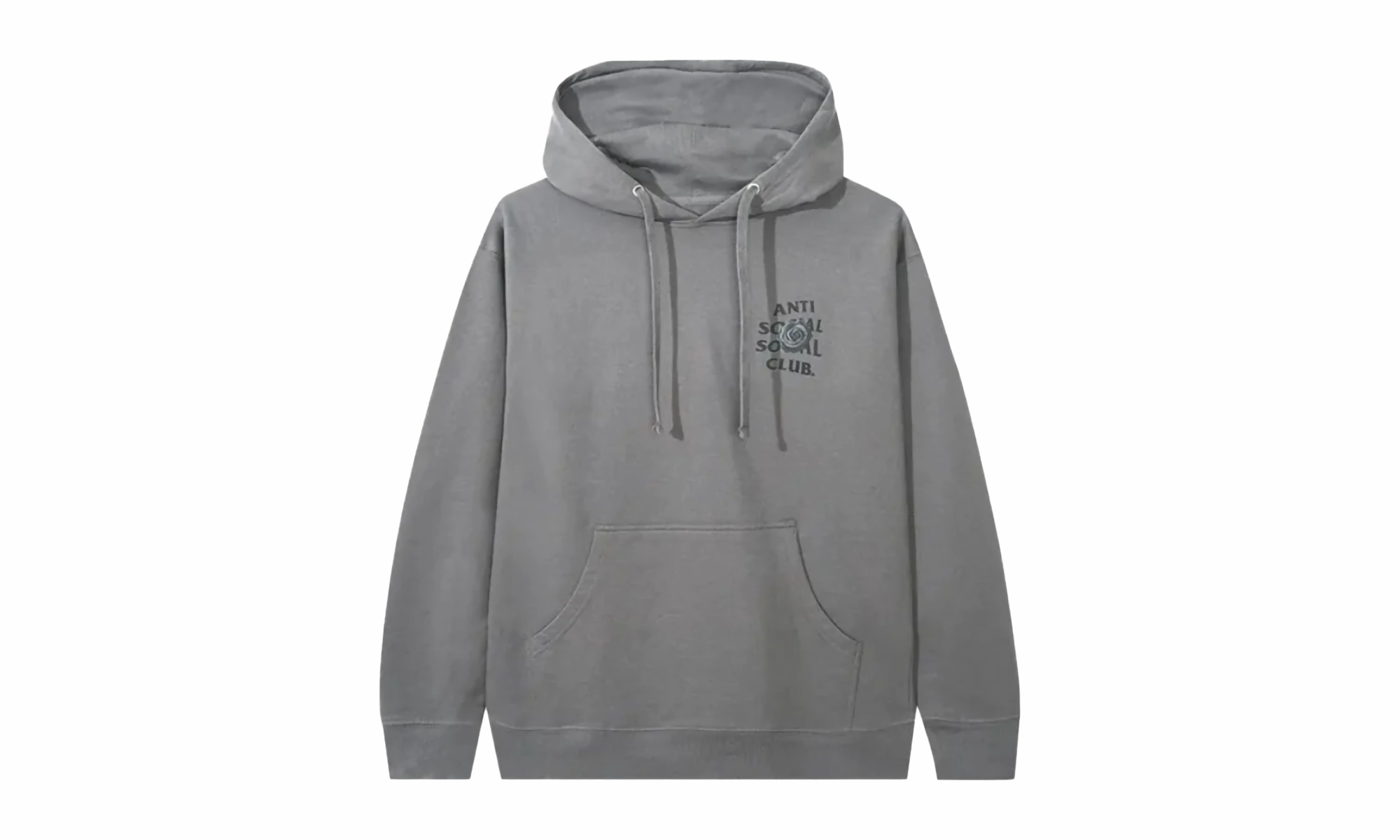 Anti Social Social Club Bat Emoji Hoodie "Grey"