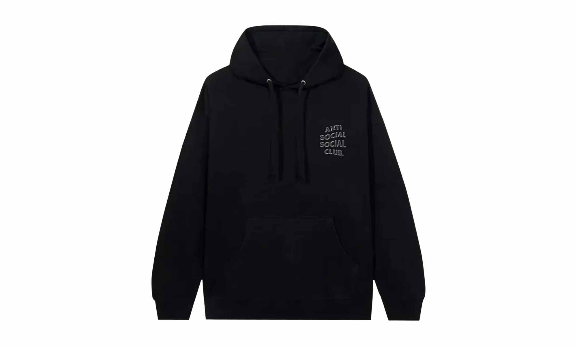 Anti Social Social Club Burnout Hoodie "Black"