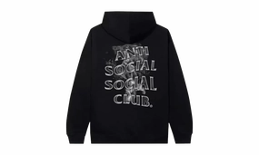 Anti Social Social Club Burnout Hoodie "Black"