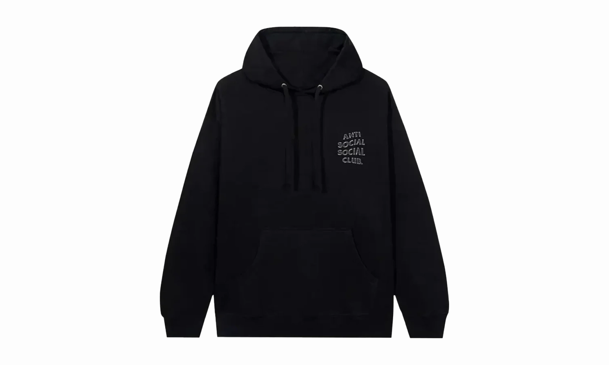 Anti Social Social Club Burnout Hoodie "Black"