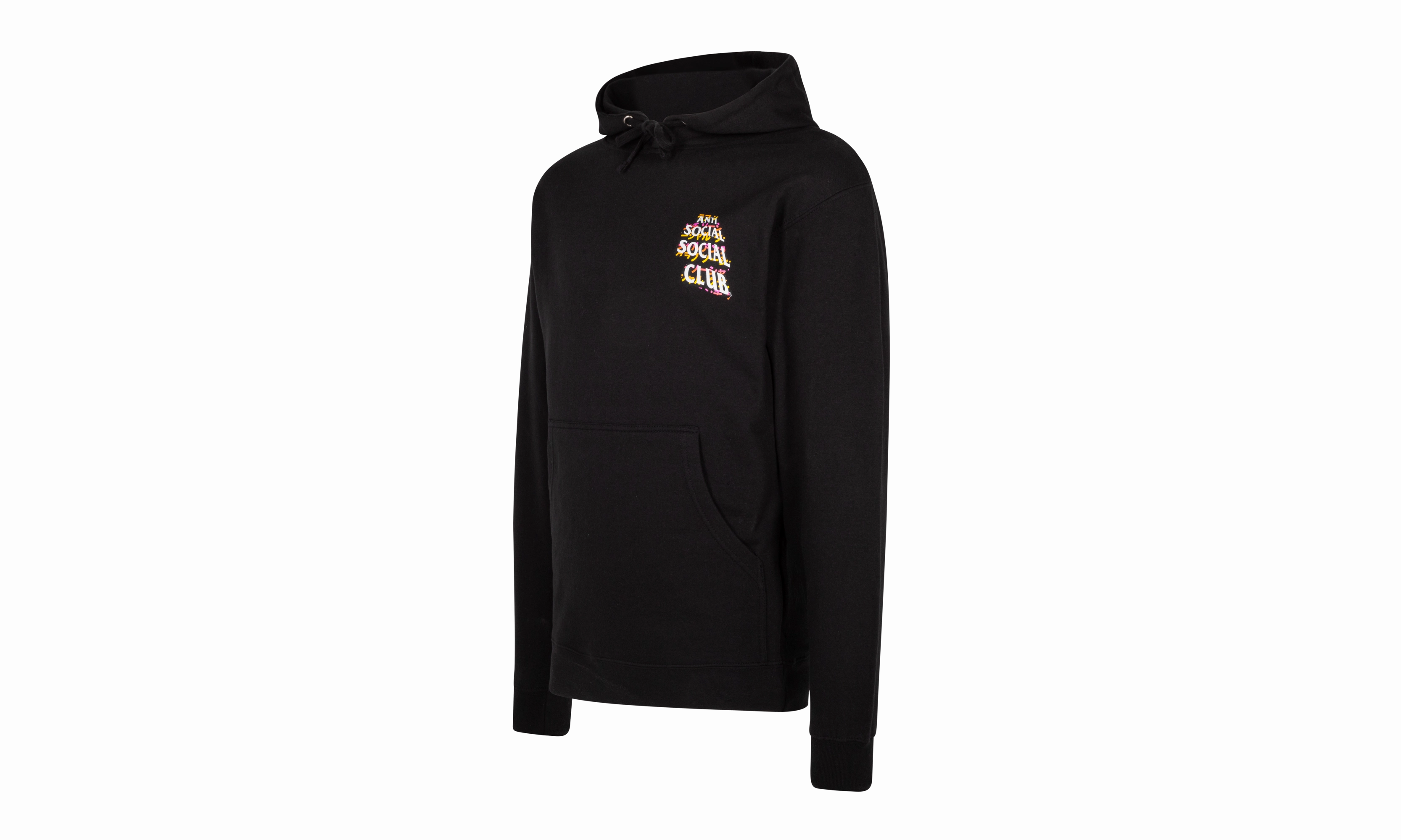 Anti Social Social Club Twisted Quickness Hoodie "BLACK"