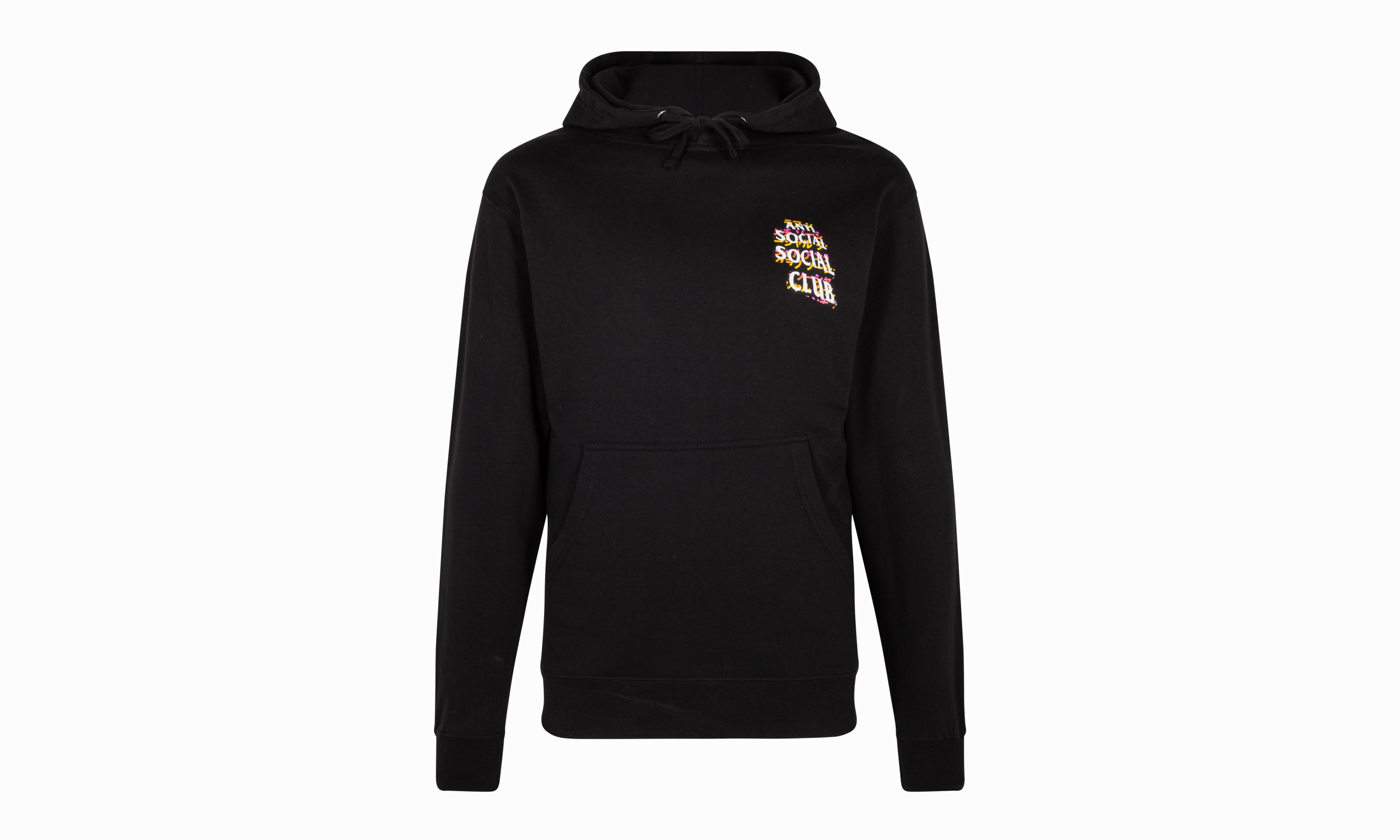 Anti Social Social Club Twisted Quickness Hoodie "BLACK"