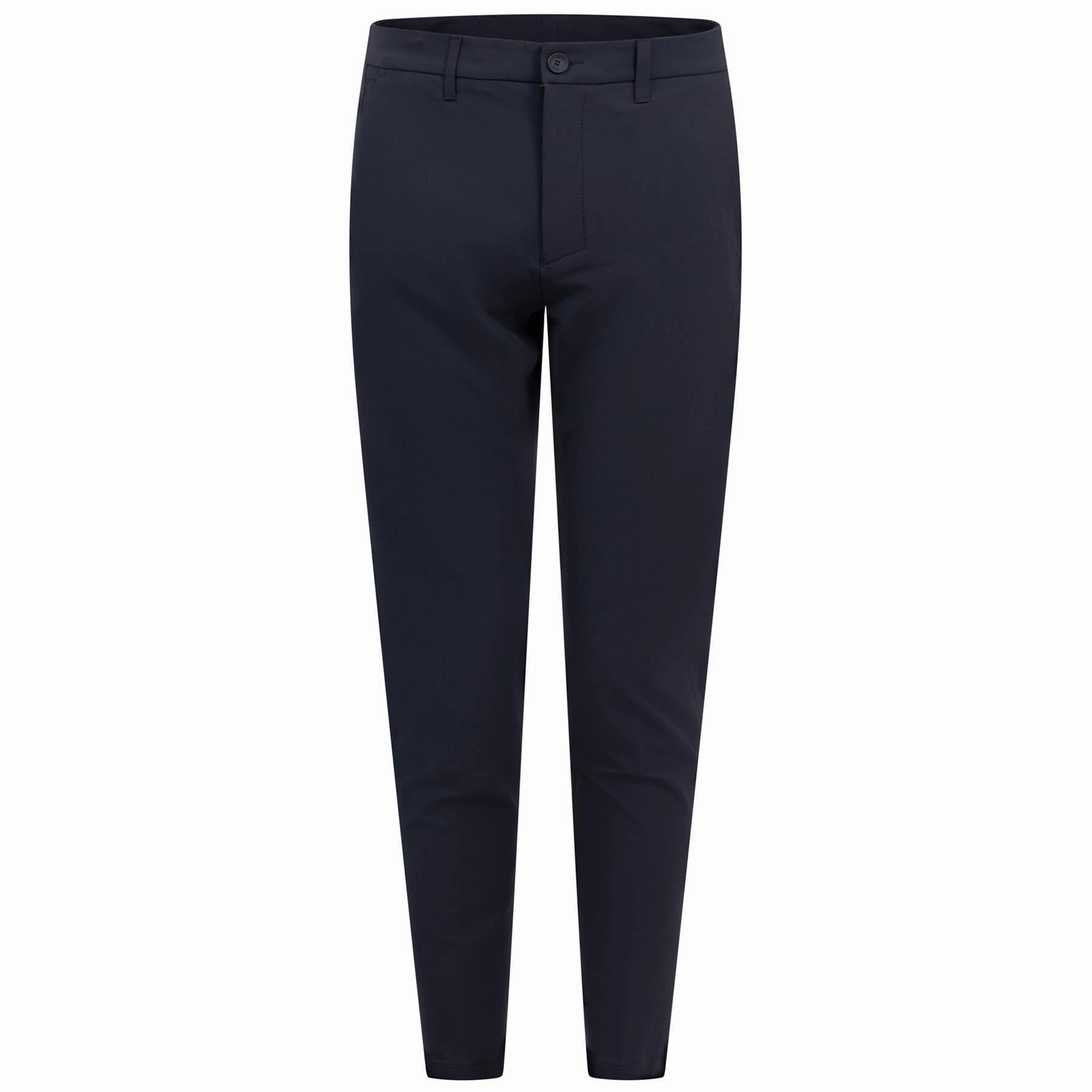 Commuter Regular Fit Trousers Dark Blue SeamlessConstruction No Ride Up