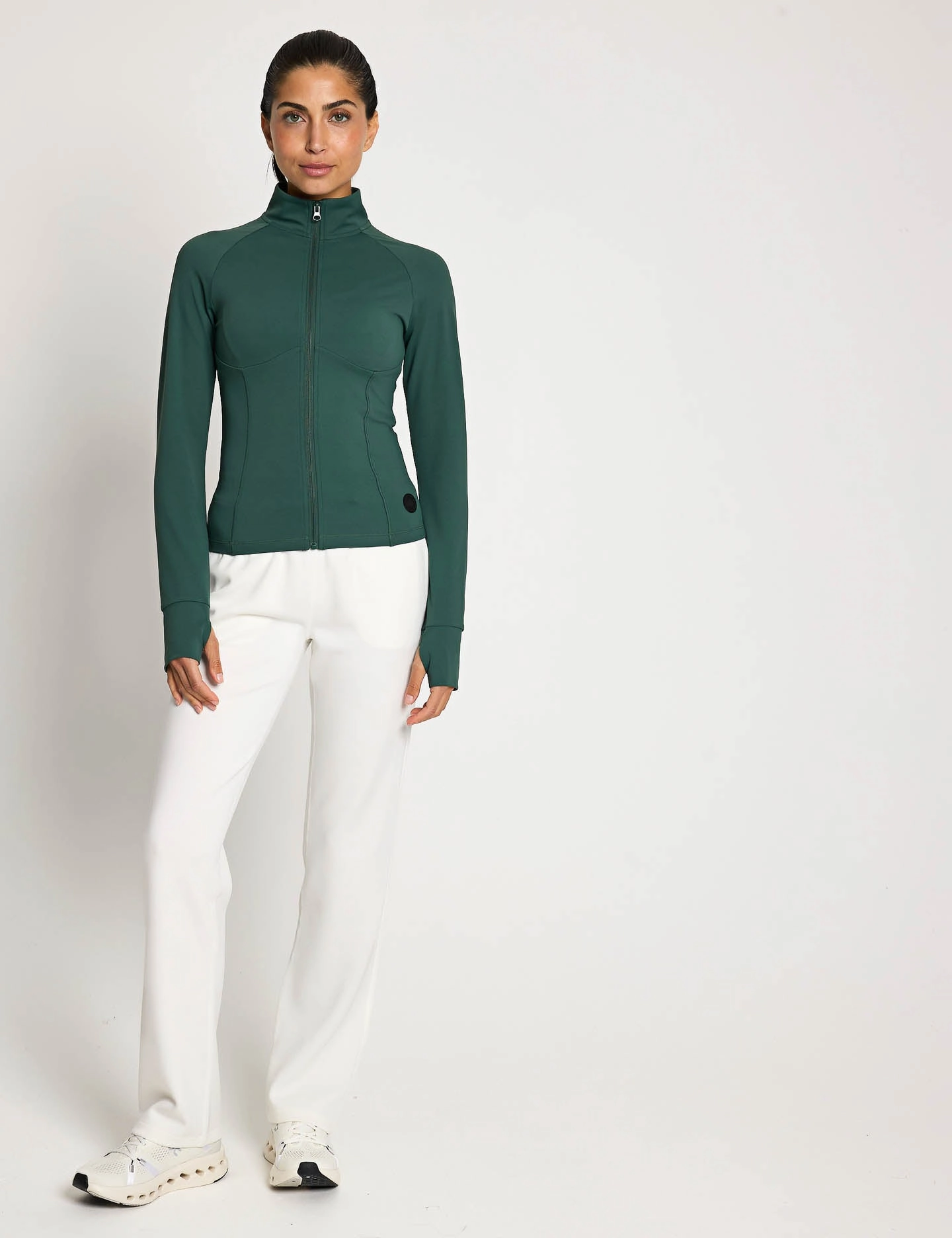 Tagless Comfort Design Aimie Relaxed Fit Jogger - Off White