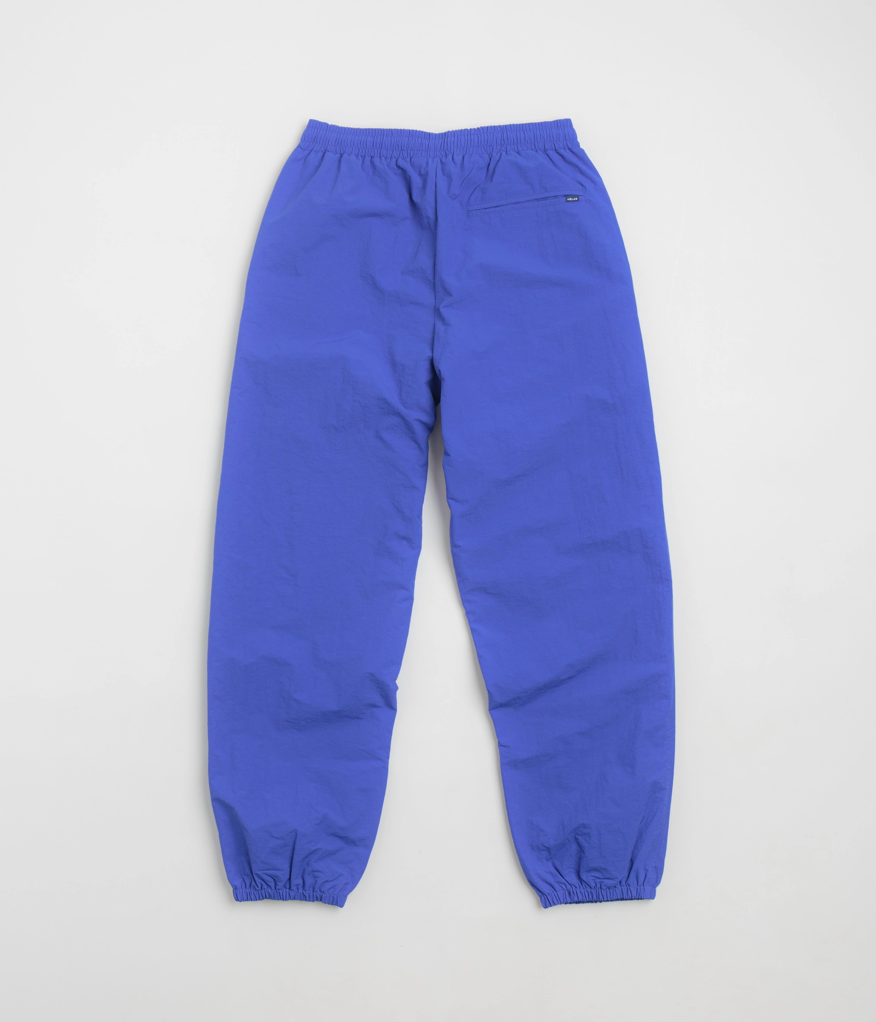 Helas Helas Sport Tracksuit Pants - Blue Non Restrictive Cut Water Repellent