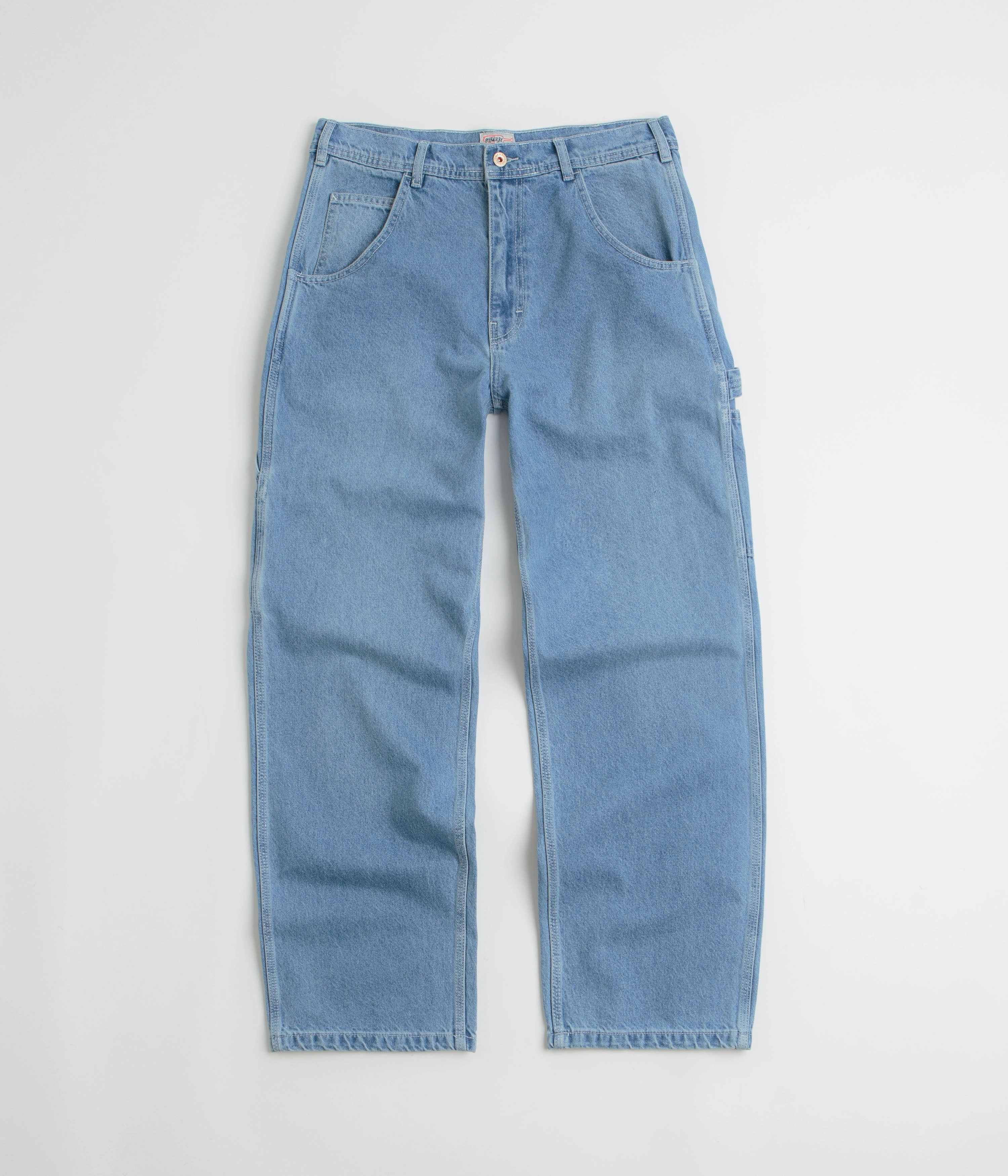 SmoothZipper Anti Static Lining Stan Ray Big Job Painter Pants - 70'S Stone Denim