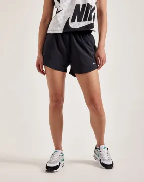 AdjustableWaistband TearResistantMaterial Nike One Dri-FIT High-Waisted Shorts