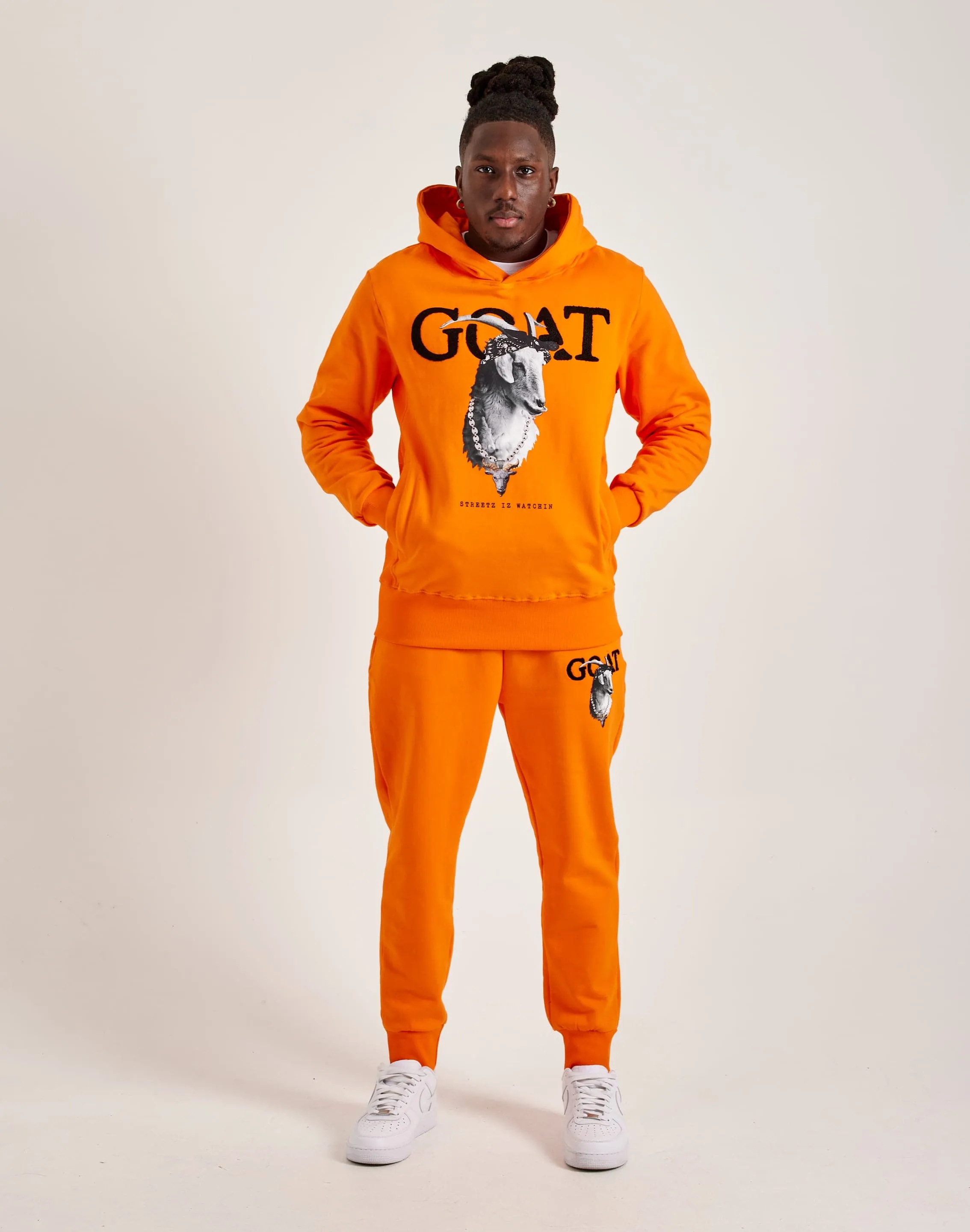 Streetz Iz Watchin Goat Fleece Joggers SnagProofMaterial Digital Glow