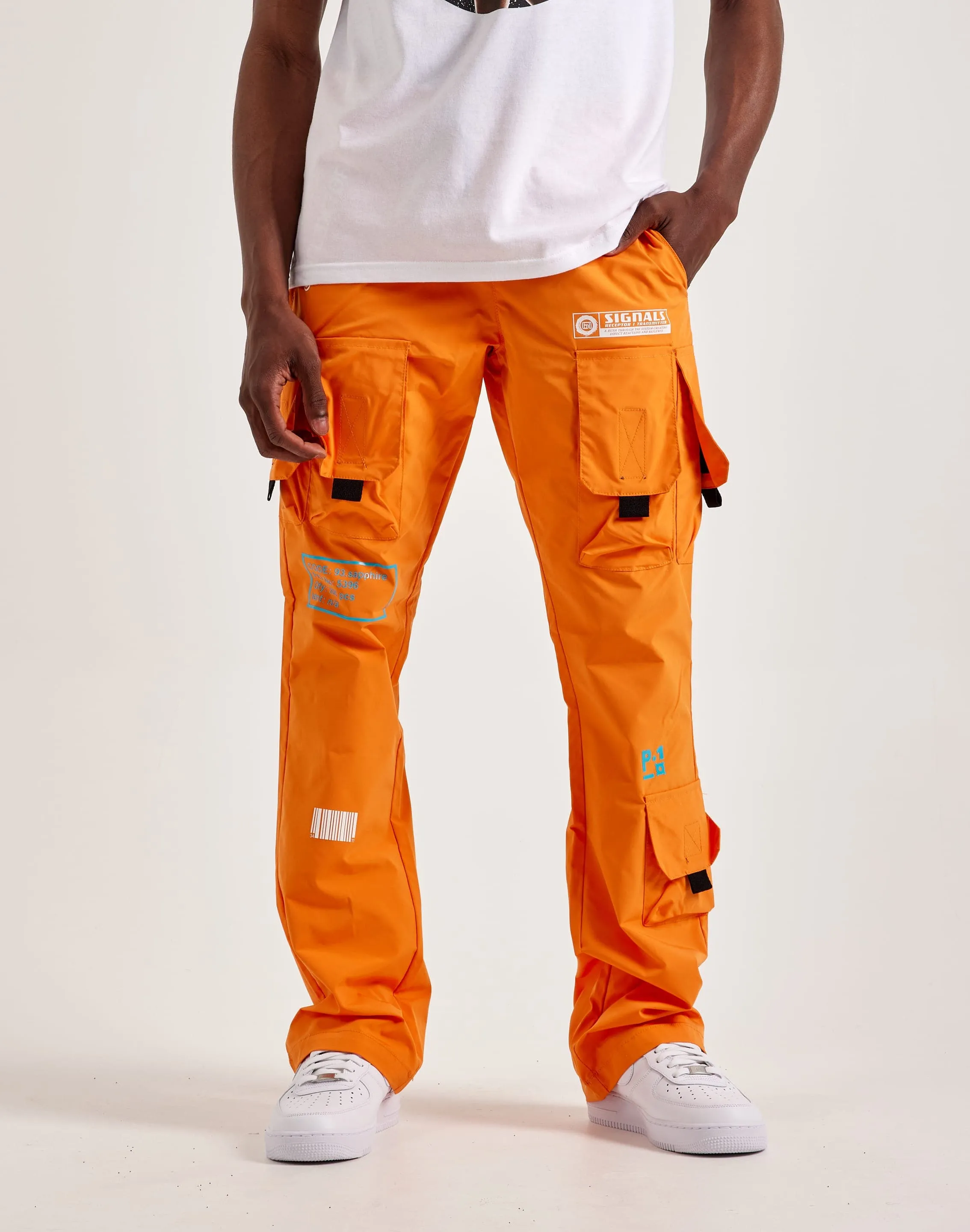 outdoor mode Rain Proof Kloud 9 Nylon Flare Cargo Pants