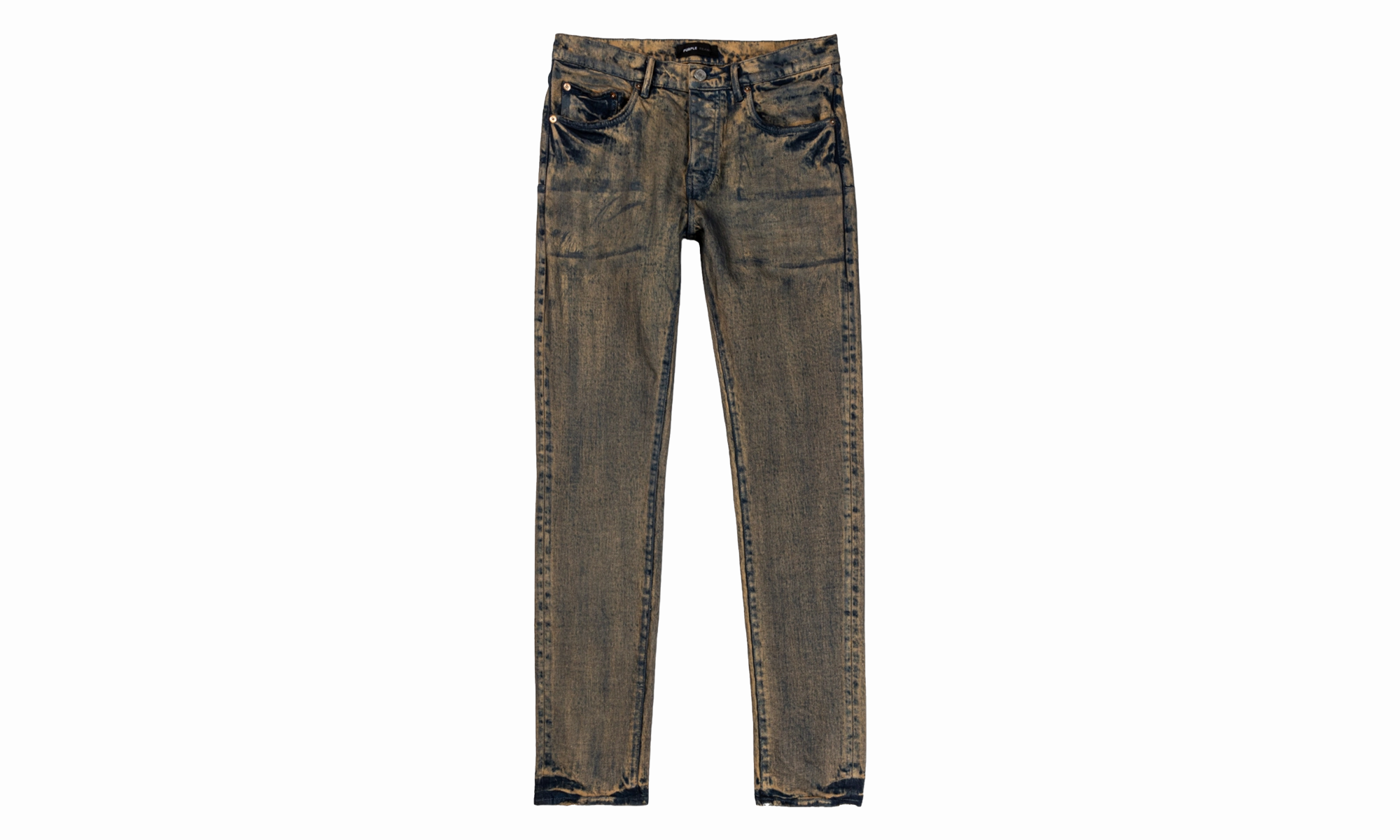 Classic Weekend Getaway Antiqued Snow Wash Jeans "Blue"