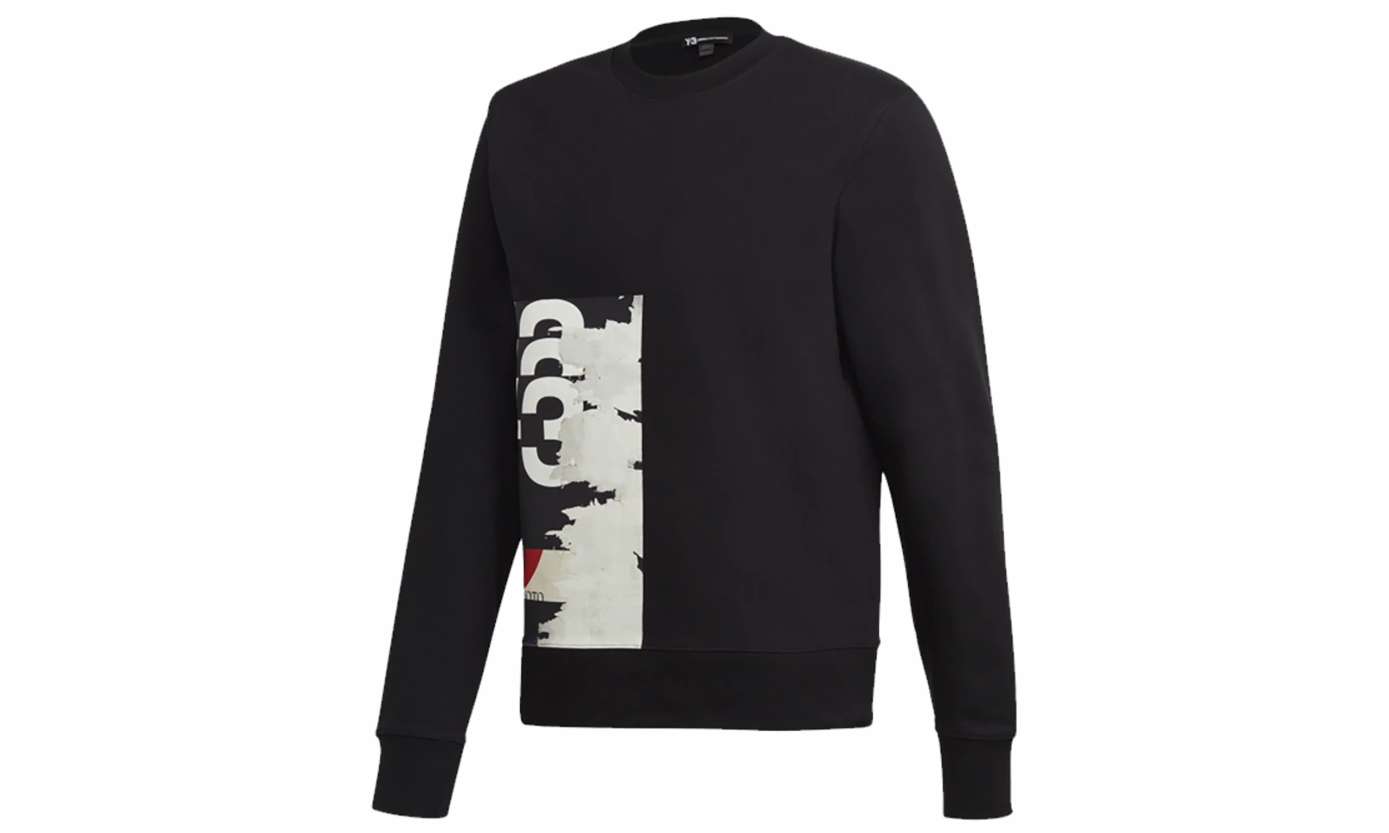 H1 GFX CR SWEATSHIRT "Y-3" Hygienic Finish