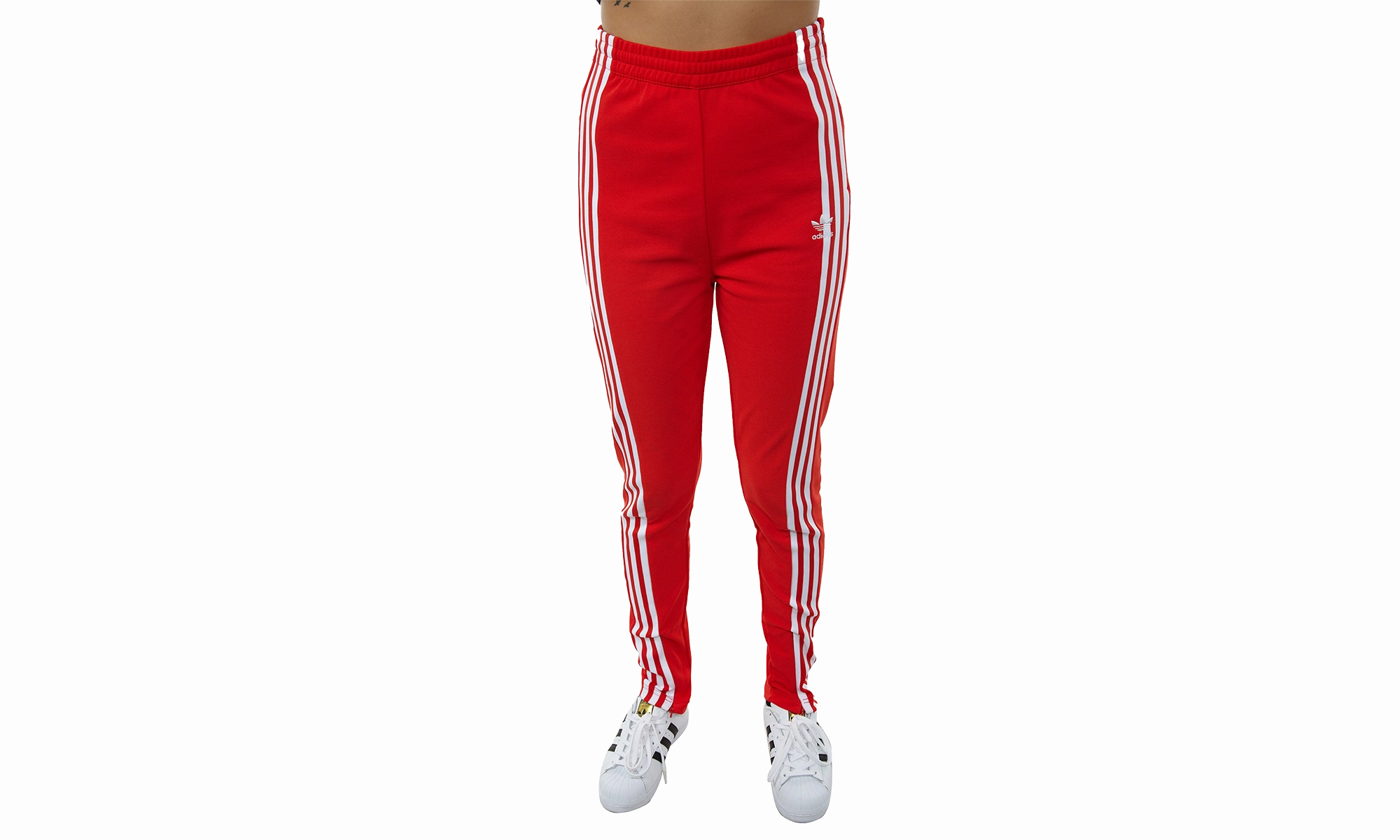 Track Pant Womens Style : Dh2716-Red "Red" Korean Fresh Silk Glow