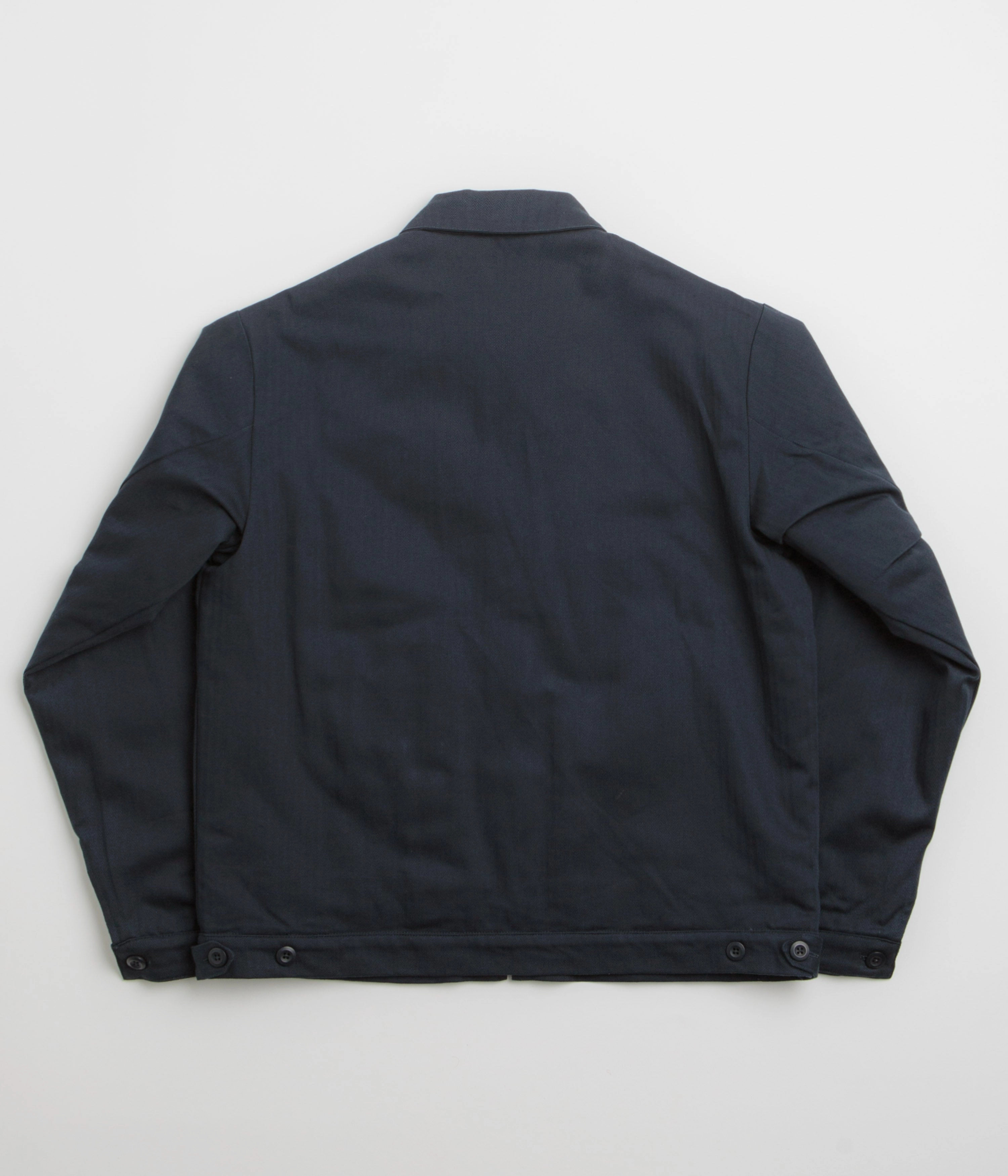 by Parra Pumping Gas Jacket - Navy Blue Chemistry