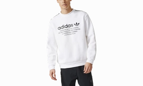 NMD D Crewneck Long Sleeve "Sweatshirt White" Smart Glow