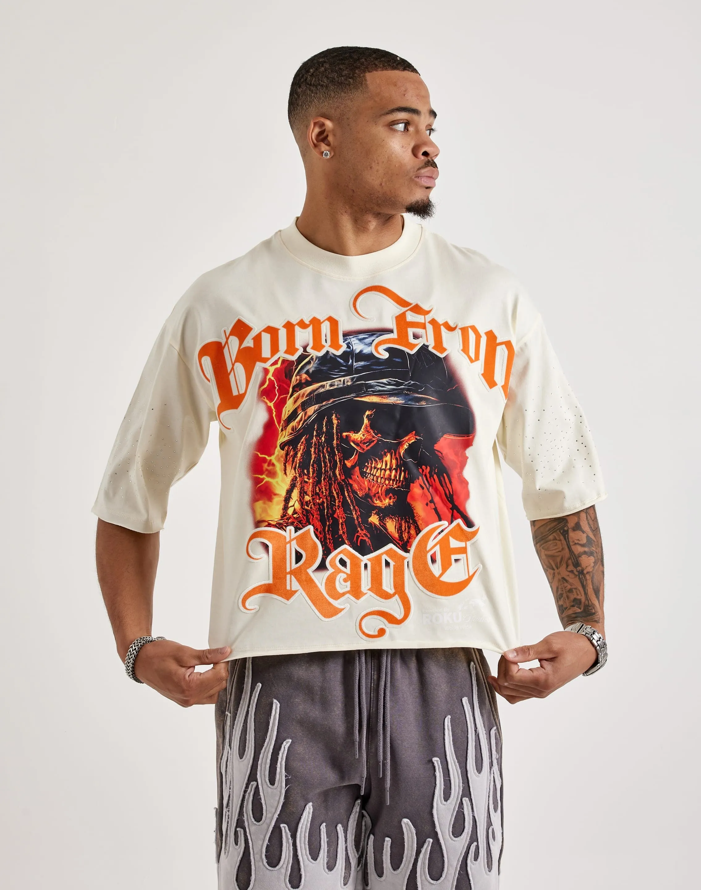 Roku Studio Born From Rage Tee Brunch Fit RecycledPolyester
