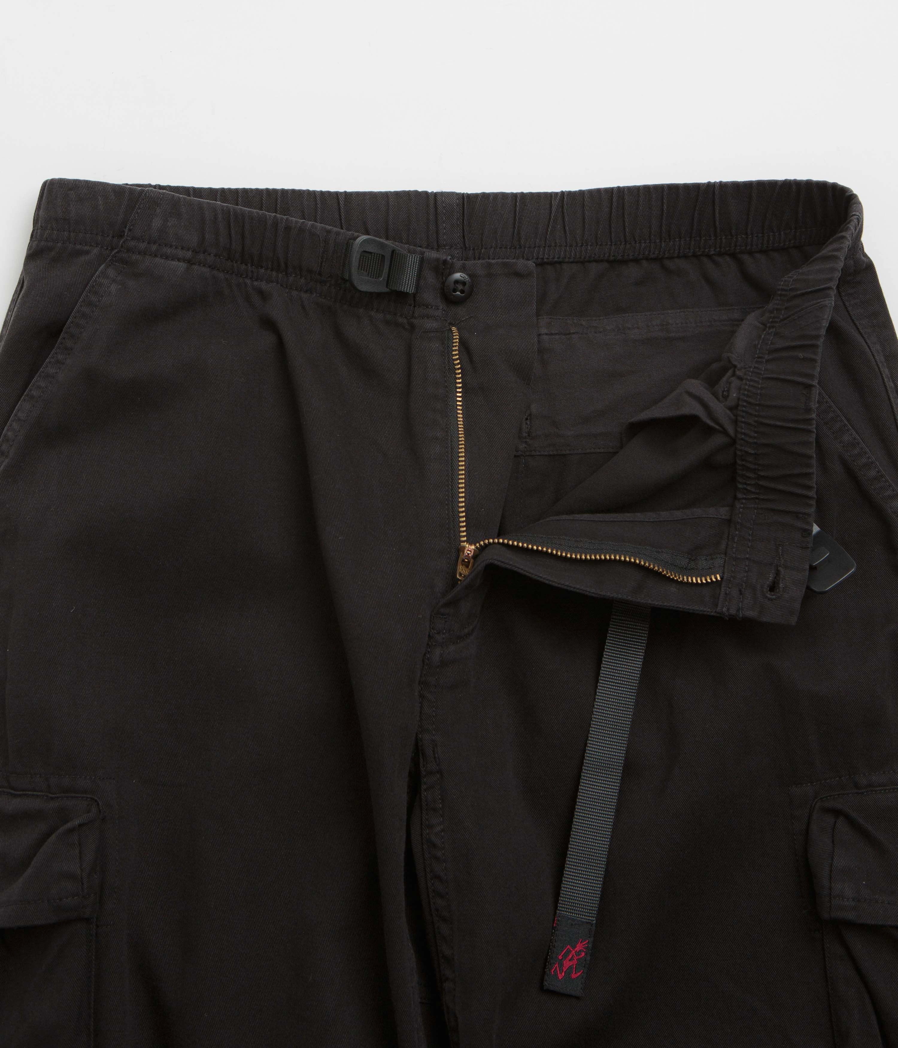 Breathable Comfort Comfy Waistband Gramicci Rig Cargo Pants - Black