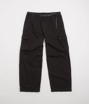 Gramicci Rig Cargo Pants - Black HighWaistSupport High Waist Stretch