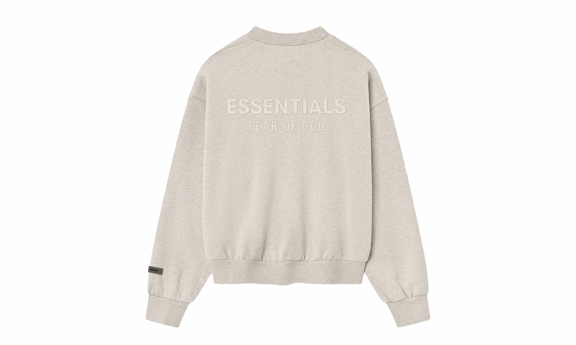 Classic Fit Fleece Crewneck "Heather Stone" AntiPillFinish