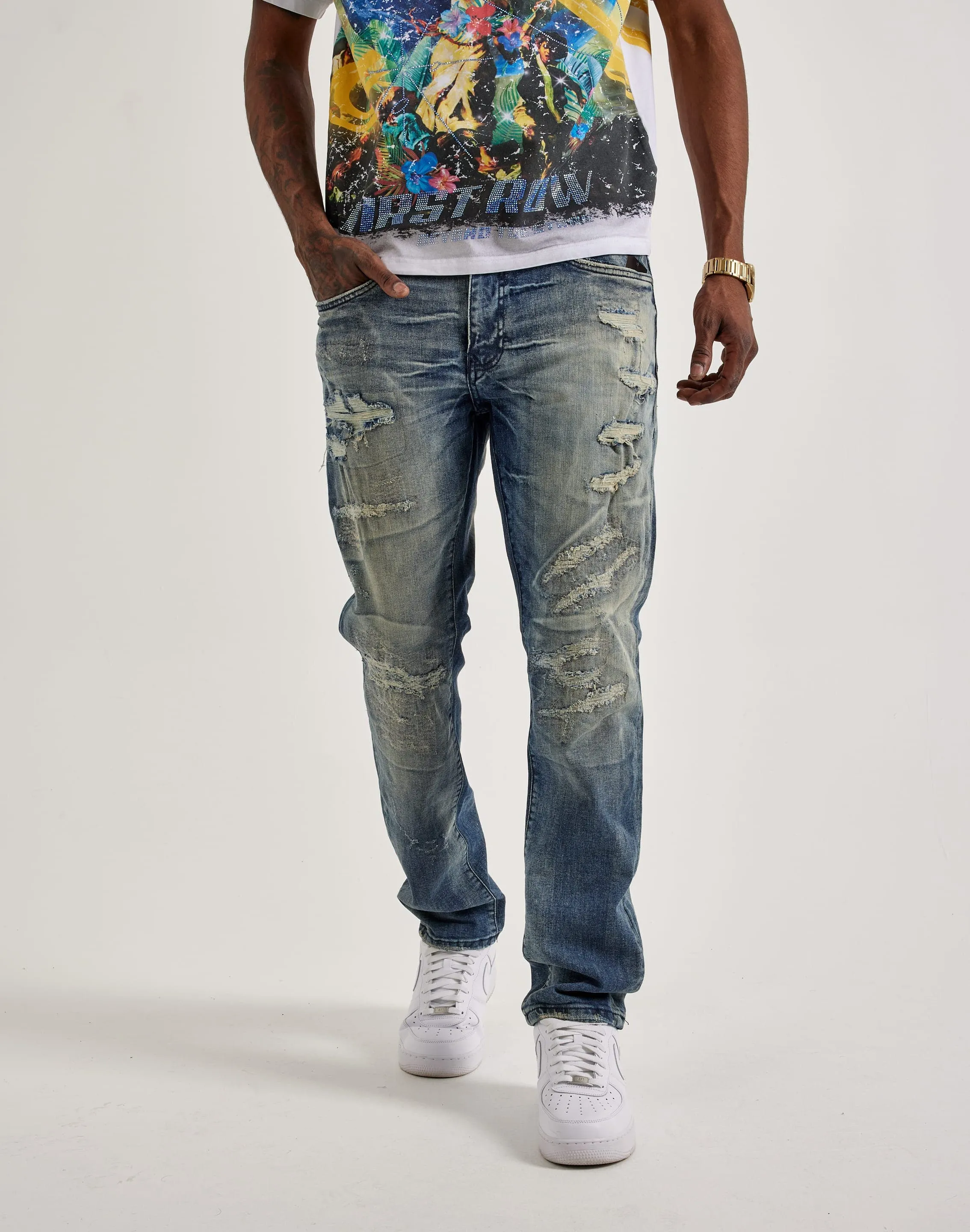 ShrinkResistant Jordan Craig Collins Straight Jeans