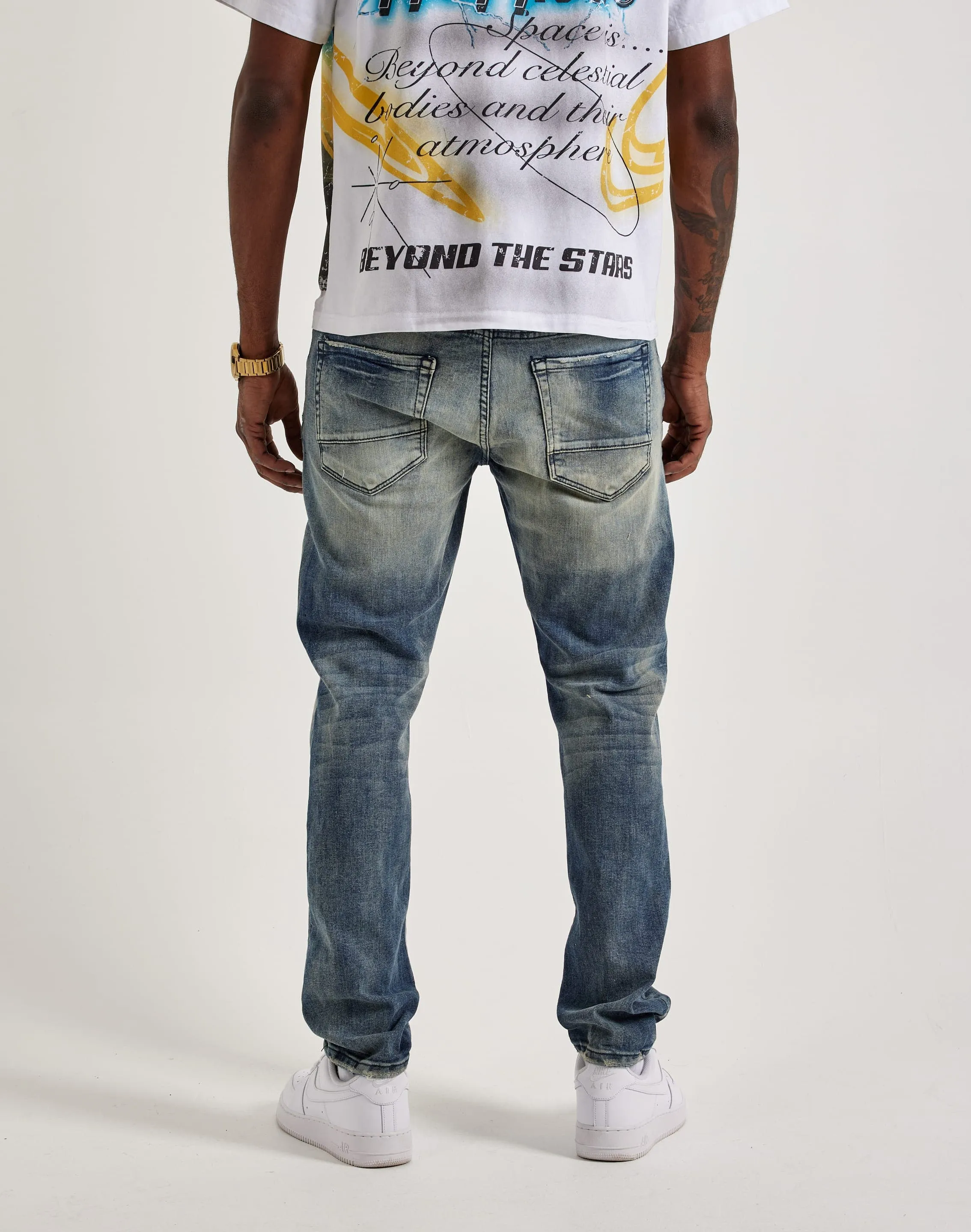 Jordan Craig Collins Straight Jeans VentilatedMesh WrinkleResistantFabric