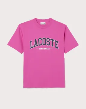 Plane Mood Lacoste SW Branding Pink Tee