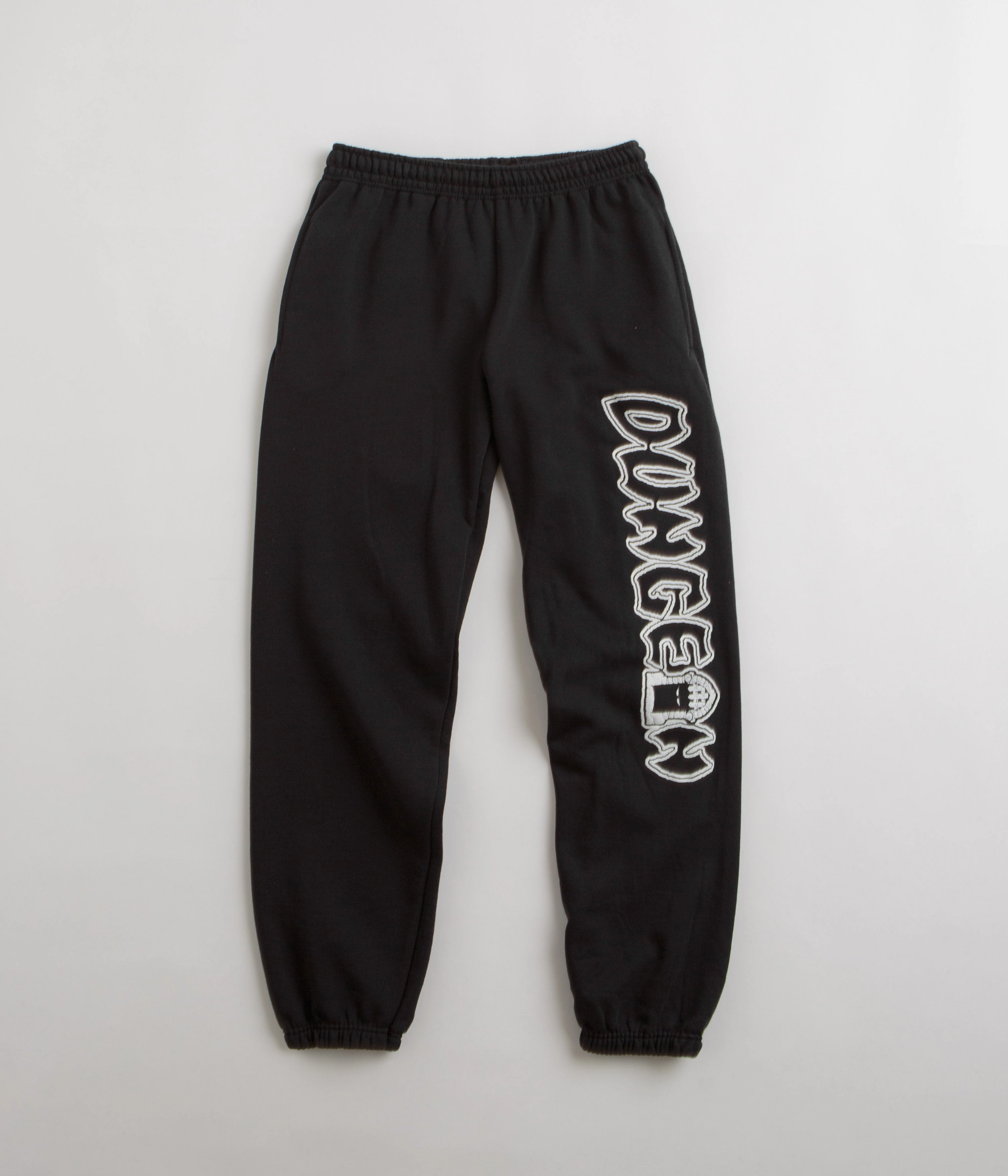 Dungeon Portcullis Logo Sweatpants - Black No Fuss StaticResistantMaterial