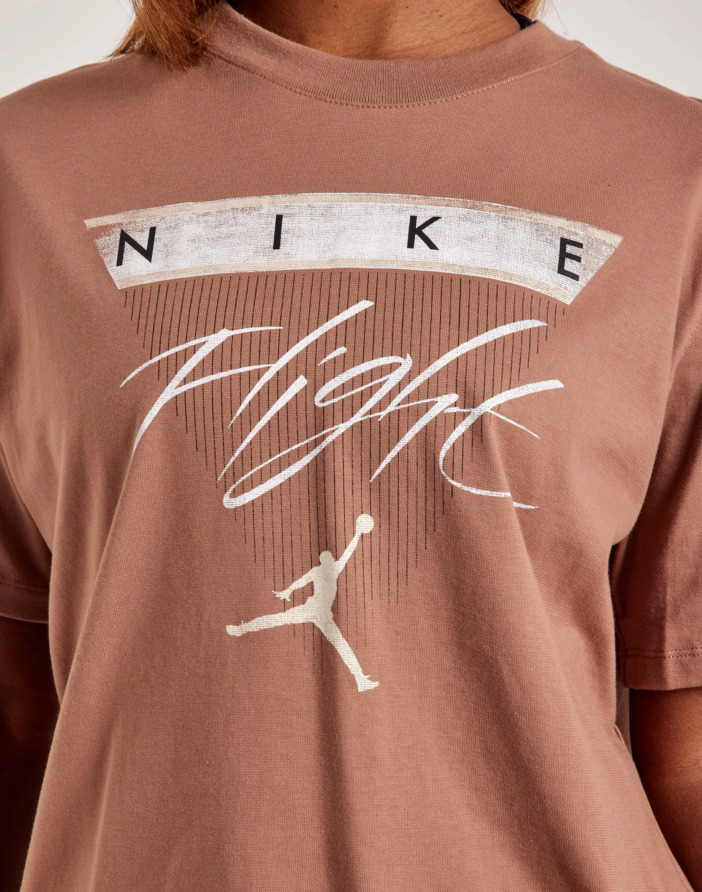 Jordan Flight Tee Senior Ease Lightweight Fabric
