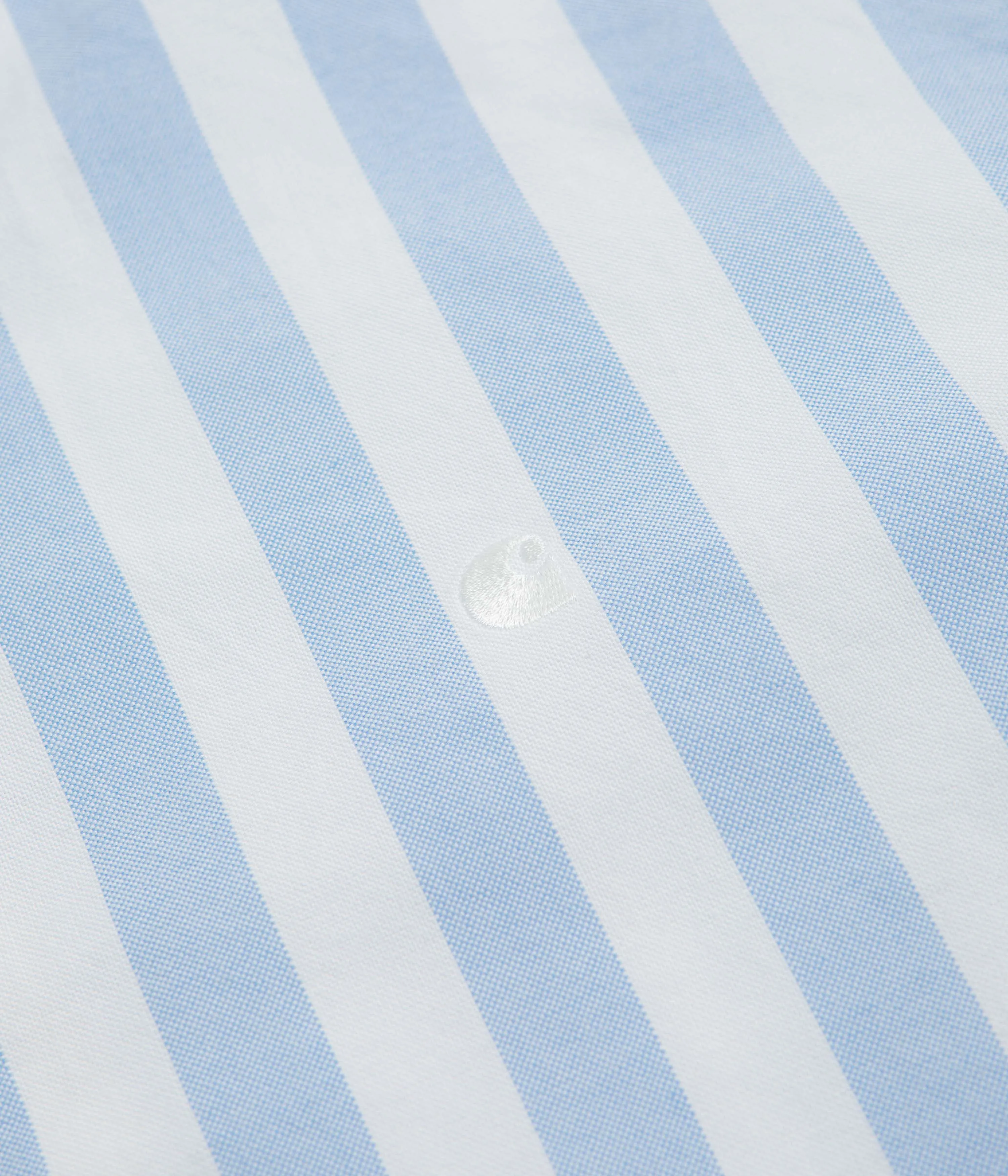 Trendy Vibes Carhartt Dillion Shirt - Dillion Stripe / Bleach / White
