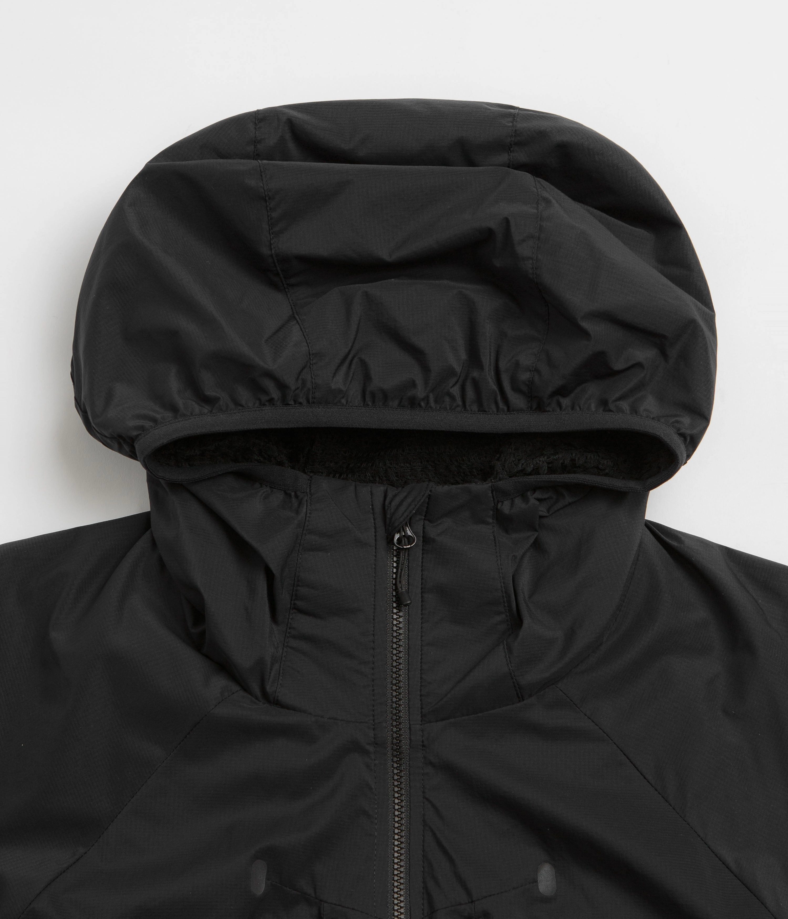 LayeredComfort Raglan Sleeve Construction Cayl Alpha Jacket - Black