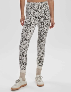 Active Lifestyle Compression Support Stretch Form Move High Waisted Legging 27 - Dipped Feather