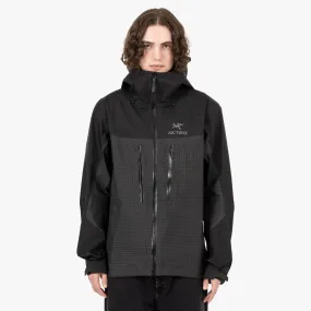 Airtight Seam Sealing Arc'teryx Alpha Jacket / Black